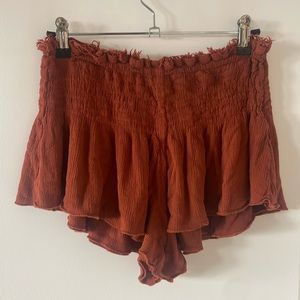 Intimately by Free People ruched shorts